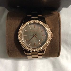 SOLD!!! Michael Kors Rose Gold Watch